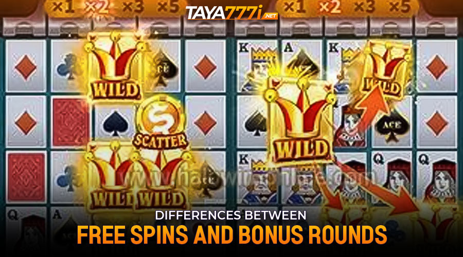 Differences Between Free Spins and Bonus Rounds